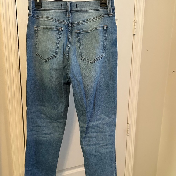 Eunina High-Rise Distressed Jeans – Wild Oak Boutique - Picture 2 of 3